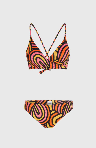 O'Neill Bikini Bottom Maoi - orange rainbow stripe
