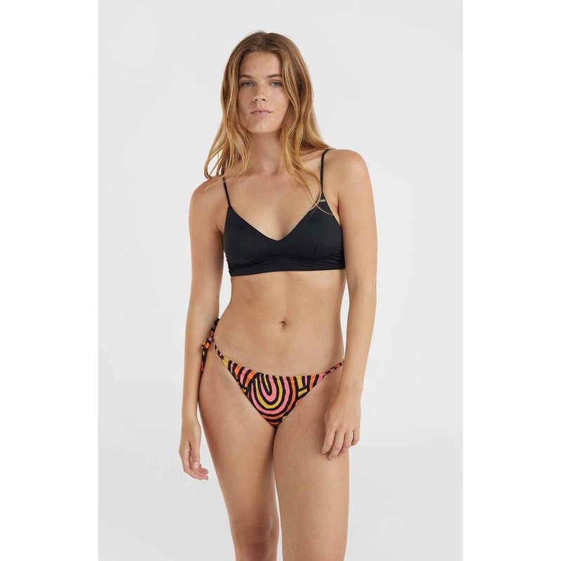 O'Neill Bikini Top Wave - black out / Rosegold