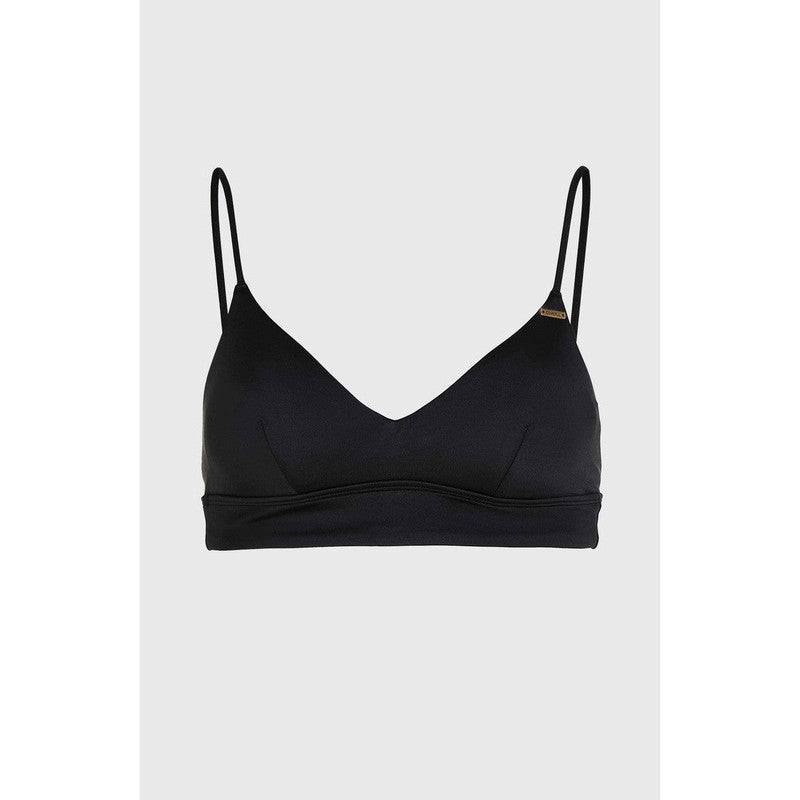 O'Neill Bikini Top Wave - black out / Rosegold