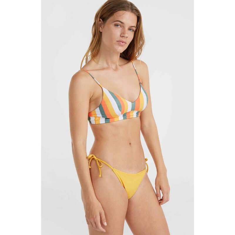 O'Neill Bikini Top Wave - orange multistripe