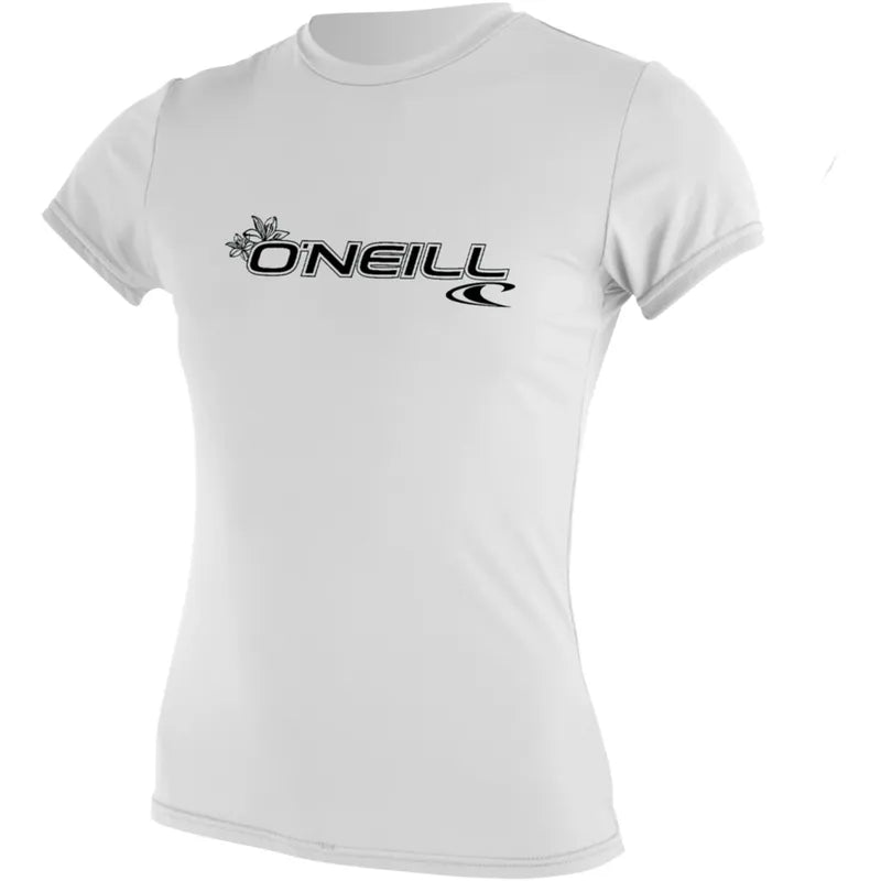 O'Neill Damen Lycra Basic Skins kurzarm - white
