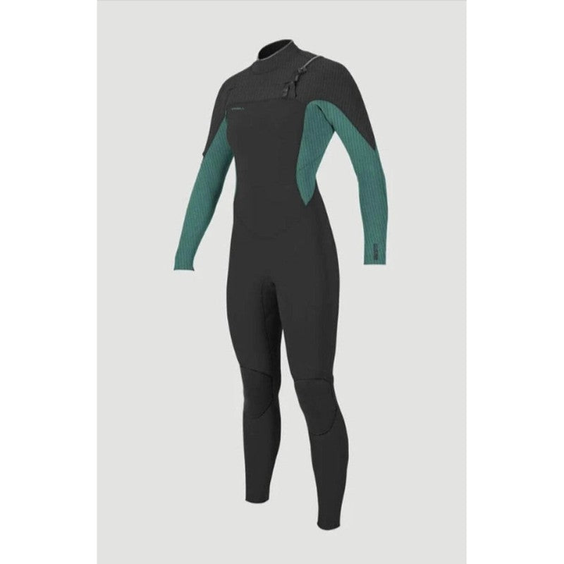 O'Neill Damen Neoprenanzug Hyperfreak 3/2+mm Chestzip - Raven/Opal Grösse 4 (Miete)