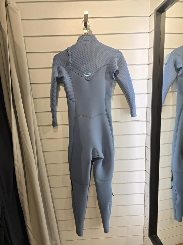 O'Neill Damen Neoprenanzug Hyperfreak 4/3+mm Chestzip - Blau Grösse 8T (Miete)