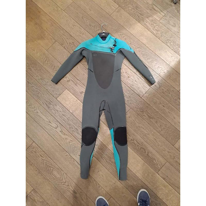 O'Neill Damen Neoprenanzug Pychotech 4/3mm Chestzip - grau Grösse 8 (Miete)