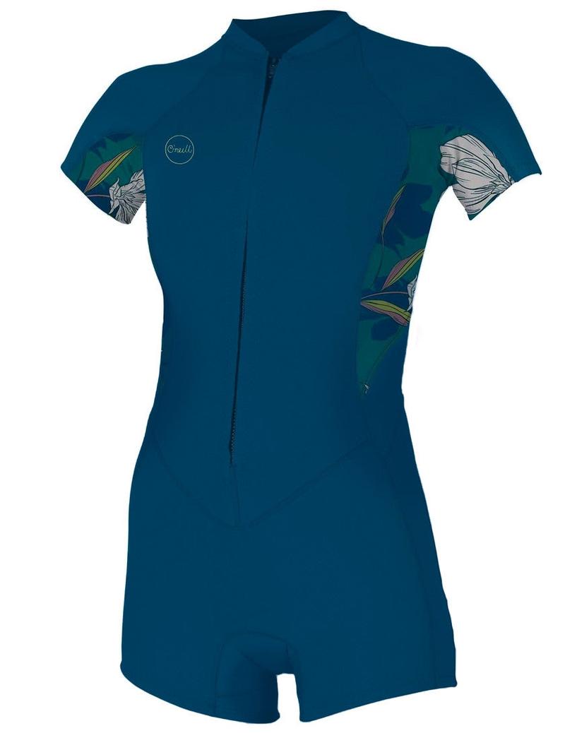 O'Neill Damen Shorty 1.5mm Bahia Frontzip - french navy