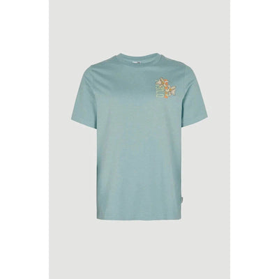 O'Neill Damen T- Shirt Allora Graphic - adley blue