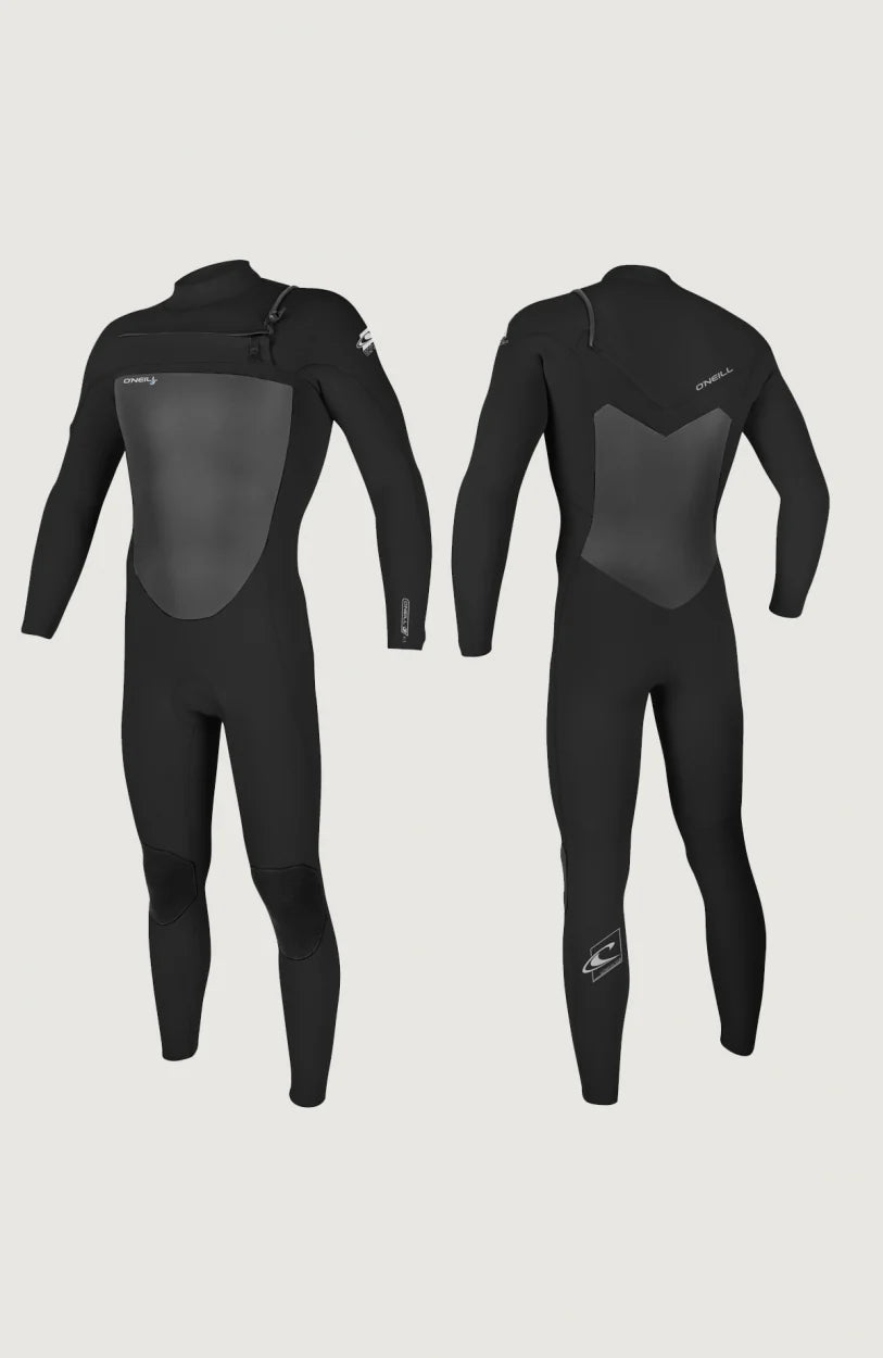 O'Neill Herren Epic 5/4 mm Chest Zip Wetsuit - black