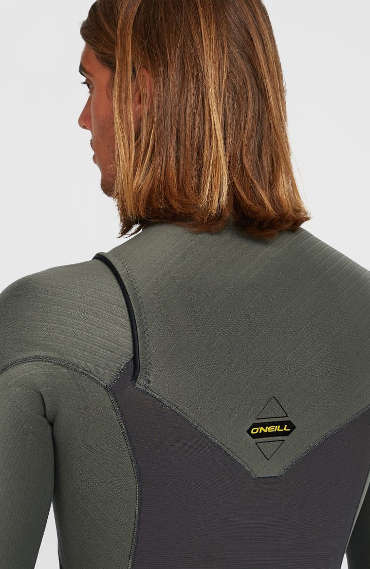 O'Neill Herren Neoprenanzug Hyperfreak 3/2+mm Chestzip Summer Edition 2025 - Arabica/ Chimera