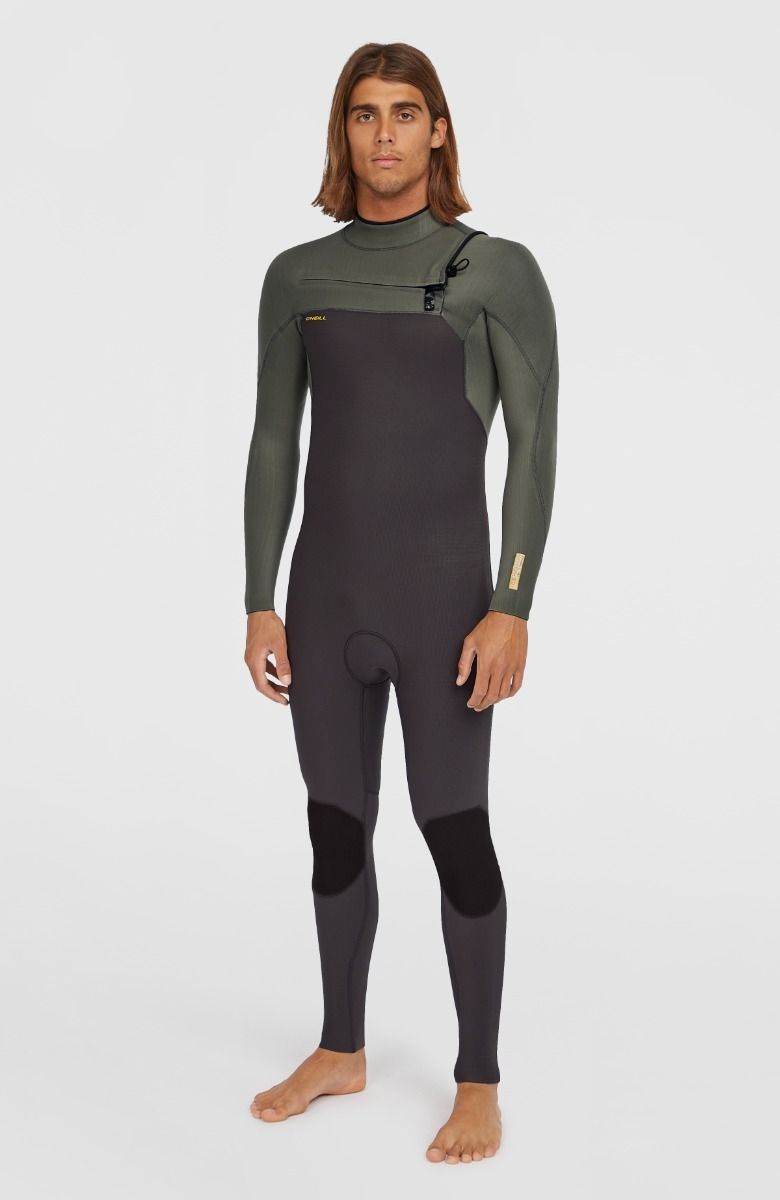 O'Neill Herren Neoprenanzug Hyperfreak 3/2+mm Chestzip Summer Edition 2025 - Arabica/ Chimera