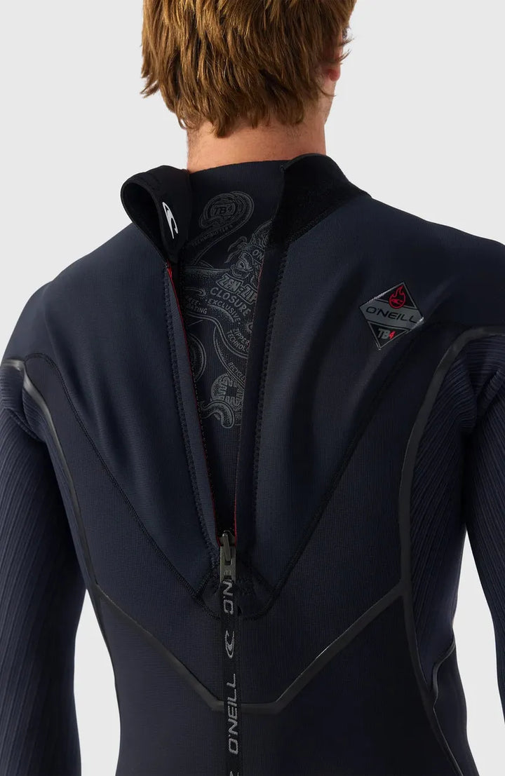 O'Neill Herren Neoprenanzug Hyperfreak Fire 5/4+mm Backzip - Black/Black
