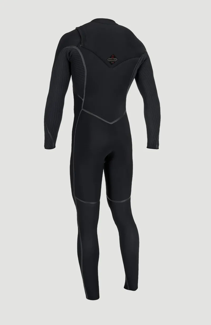 O'Neill Herren Neoprenanzug hyperfreak fire 4/3+ mm Chestzip - Black/Black
