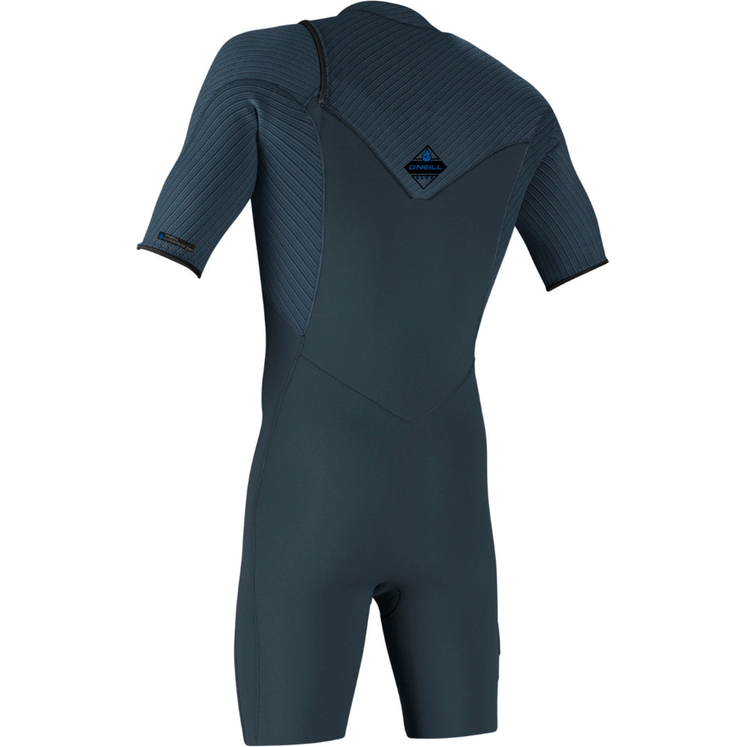 O'Neill Herren Shorty Hyperfreak 2mm, Chestzip - Dark Orion/Copen Blue