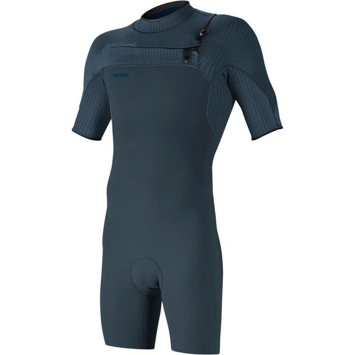 O'Neill Herren Shorty Hyperfreak 2mm, Chestzip - Dark Orion/Copen Blue