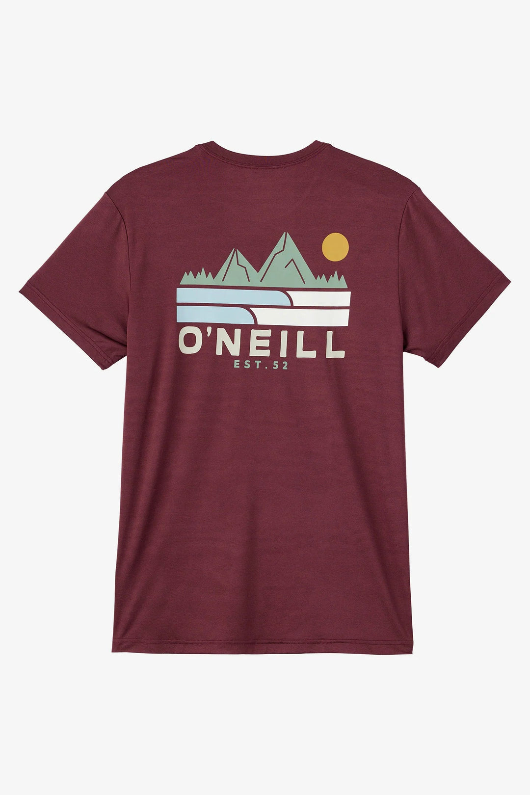 O'Neill Herren UPF T-Shirt - burgundy