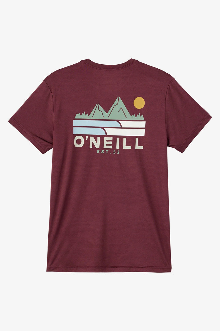 O'Neill Herren UPF T-Shirt - burgundy