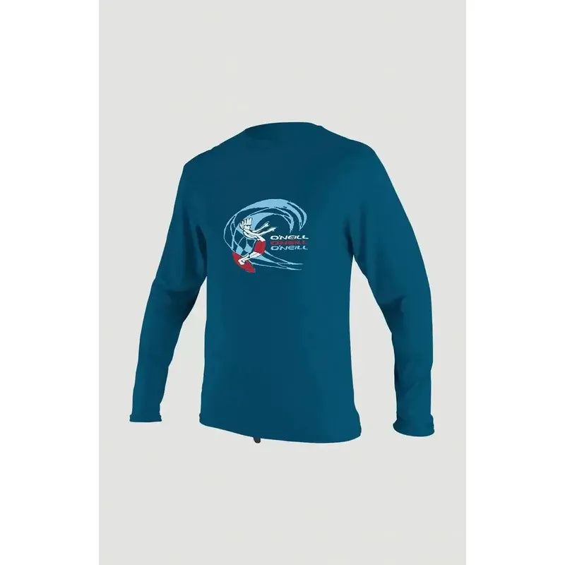 O'Neill Kinder Lycra Langarm - Ultra Blue