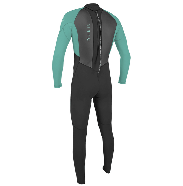 O'Neill Kinder Neoprenanzug Youth Reactor -2 3/2 Backzip - Black/Light Aqua