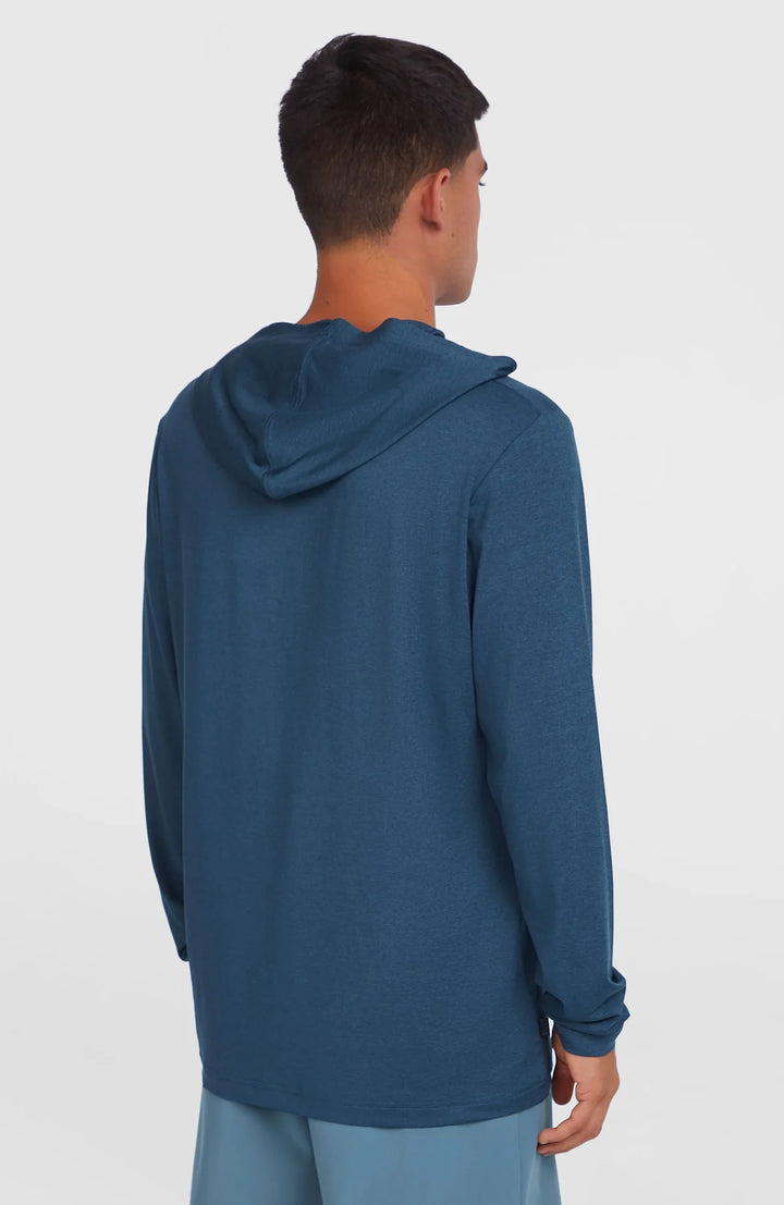 O'Neill Lycra Upf Hoodie Langarm - navy heather