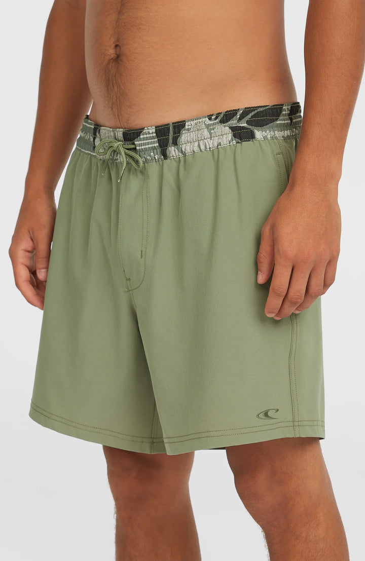 O'Neill Pocket Print 16" Boardshorts - avery fern