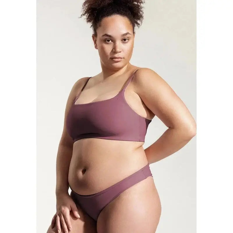 OY Damen Bikini Top Buri - Sunset Purple