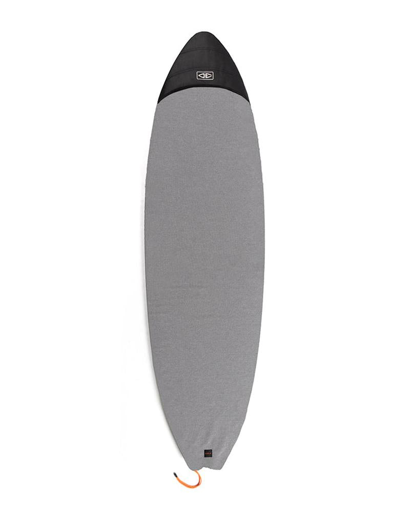 Ocean & Earth 5'8 Cor-X Fish Stretch Cover - Light Grey