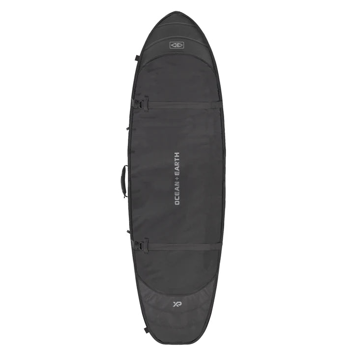 Ocean & Earth 6'4 Double Hypa Short/Fish Cover - black