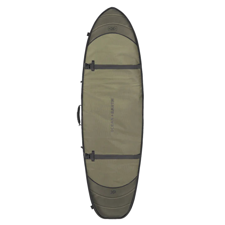 Ocean & Earth 6'4 Double Hypa Short/Fish Cover - khaki