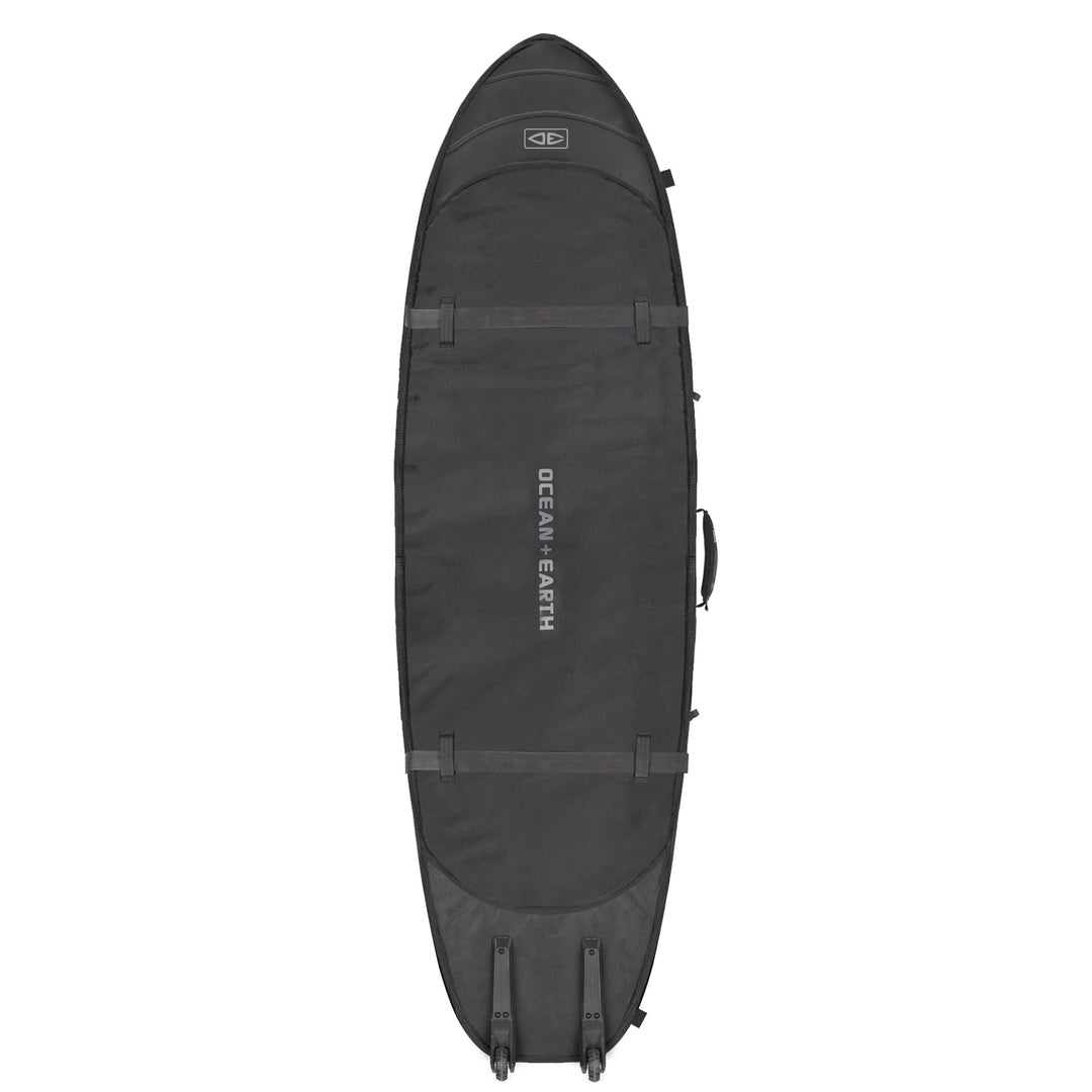 Ocean & Earth 6'4 Triple Wheel Hypa Fish/Short - black