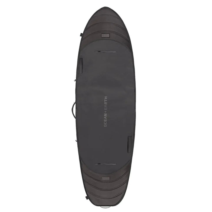 Ocean & Earth 6'8 Apex Double Fish Boardbag - black