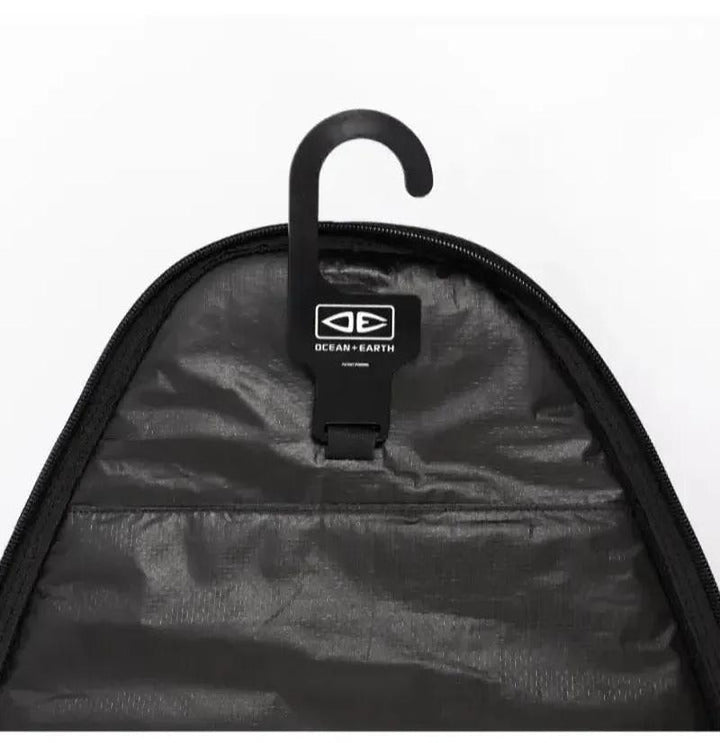Ocean & Earth 6’8 Hypa Single Shortboard Boardbag - black