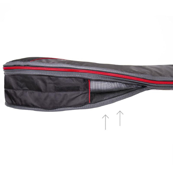 Ocean & Earth 7'0 Aircon Longboard Cover - black