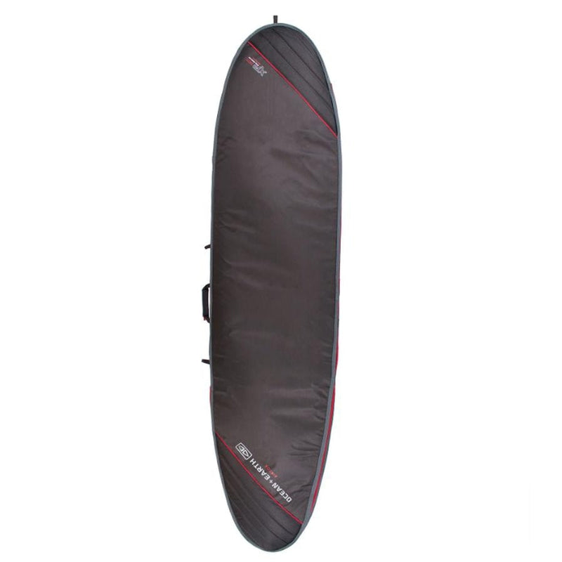 Ocean & Earth 7'0 Aircon Longboard Cover - black