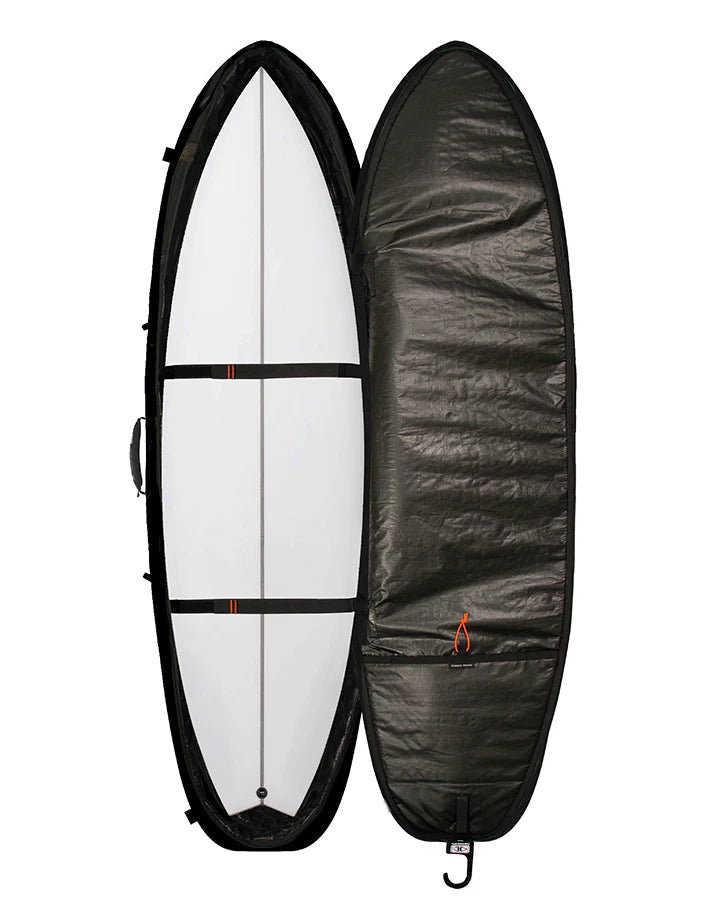 Ocean & Earth 7'0 Double Hypa Short/Fish Cover - black