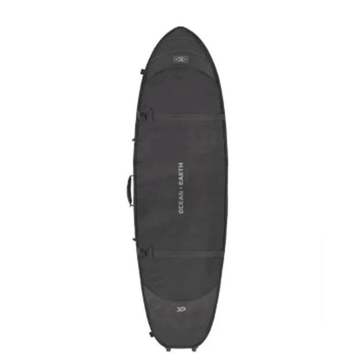Ocean & Earth 7'0 Hypa Triple Wheel Fish/Shortboard Cover - black