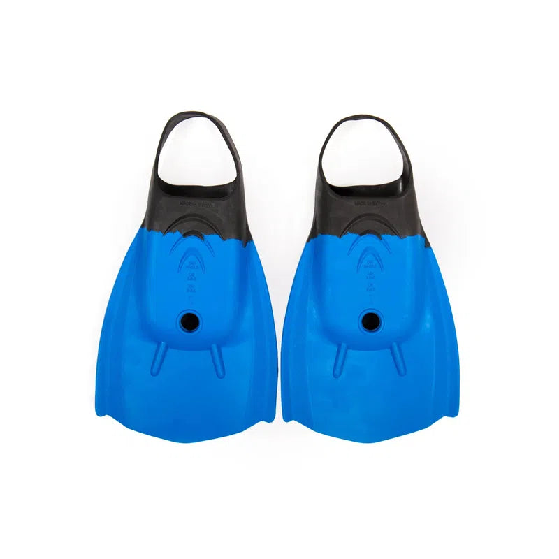 Ocean & Earth Bodyboard Razor Fins - schwarz/blau