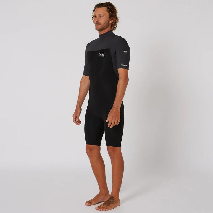 Ocean & Earth Herren Shorty 2/2 - black charcoal