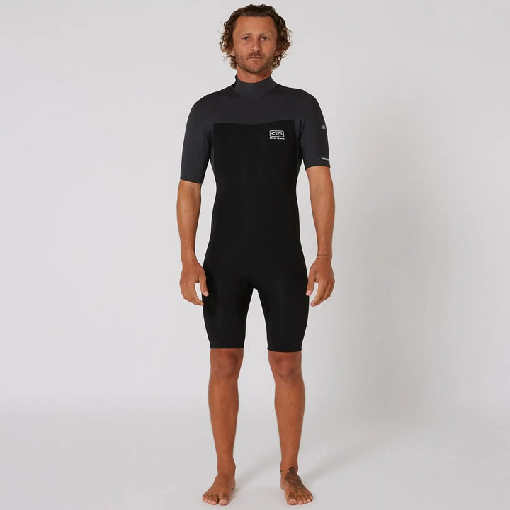 Ocean & Earth Herren Shorty 2/2 - black charcoal