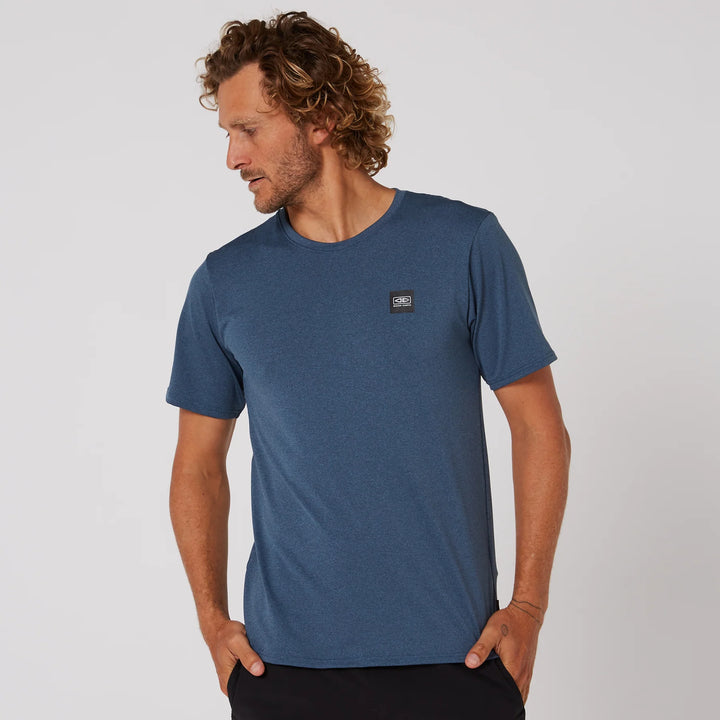 Ocean & Earth Herren Surfshirt kurzarm - Navy Marle