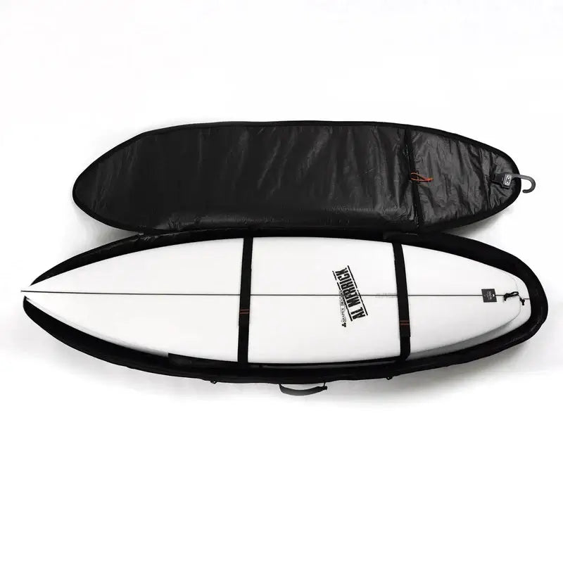 Ocean & Earth Hypa 6'4 Double Shortboard Boardbag - black