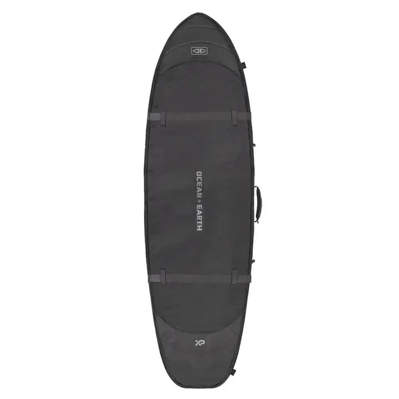 Ocean & Earth Hypa 7'6 Triple Fish Boardbag - black