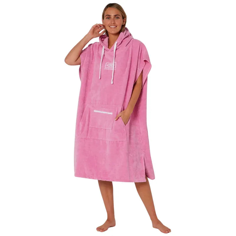 Ocean & Earth Ladies Lightweight Hooded Poncho