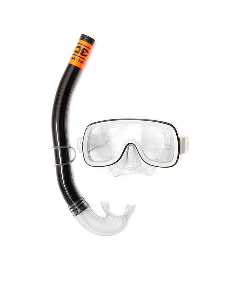 Ocean & Earth Youth Free Dive Mask & Snorkel - Aqua