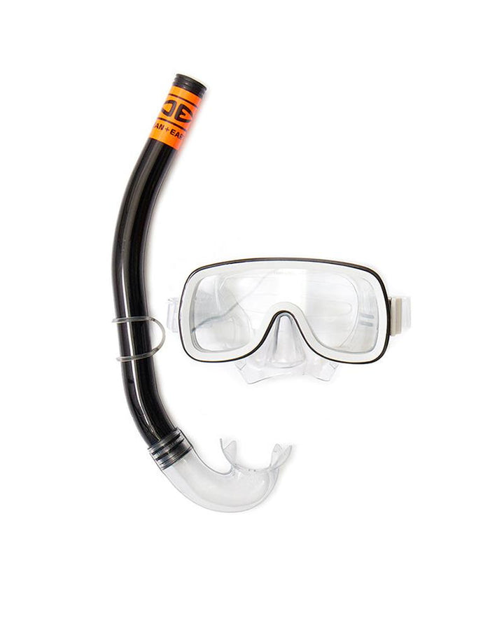 Ocean & Earth Youth Free Dive Mask & Snorkel - Aqua