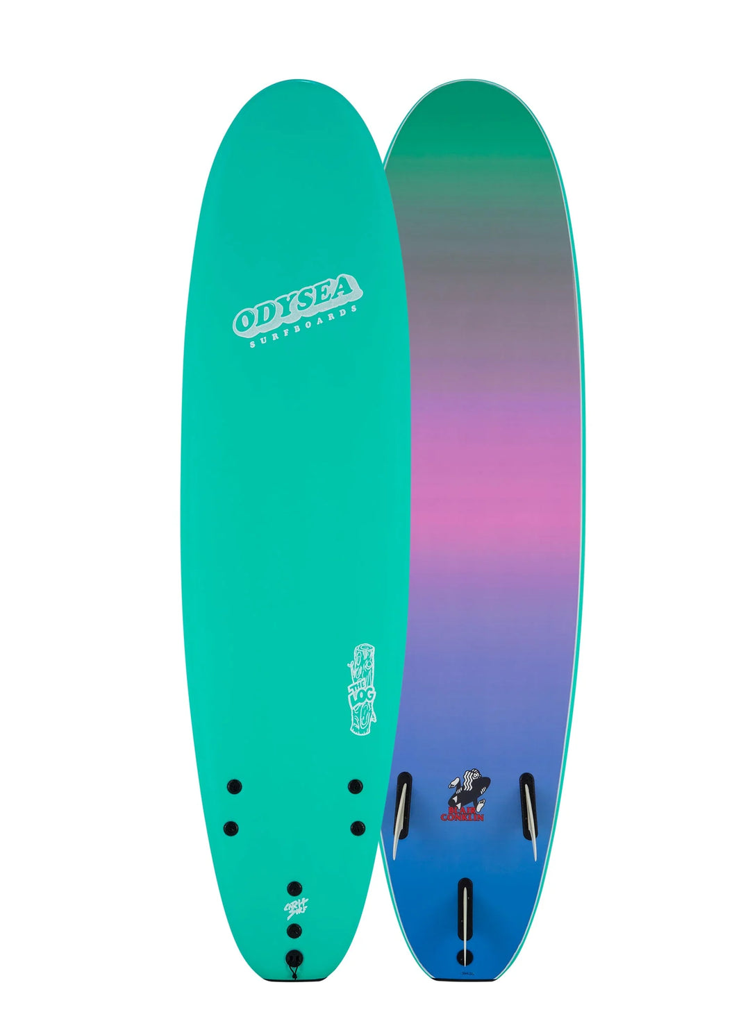 Odysea Surfboards LOG 7'0" Blair Conklin Pro - Turqoise/ Gradient 26
