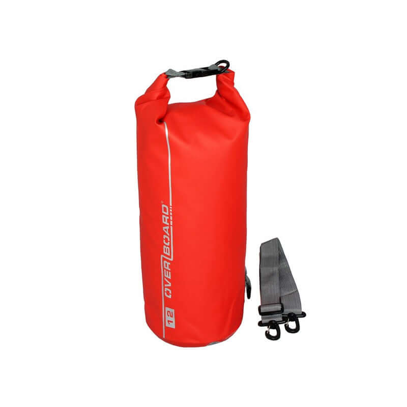 OverBoard wasserdichter Packsack 5 Liter - rot