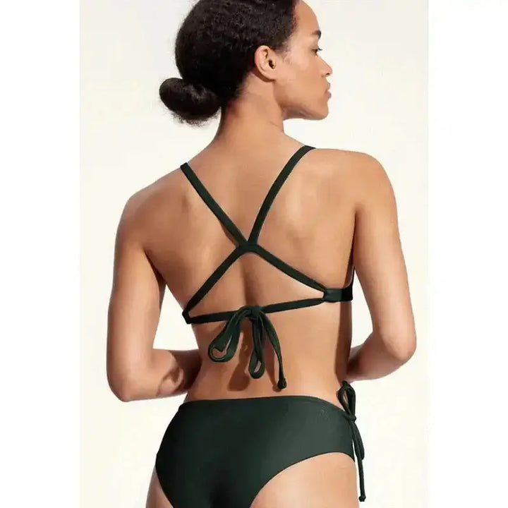 Oy Surf Bikini Top Dace - Night Green