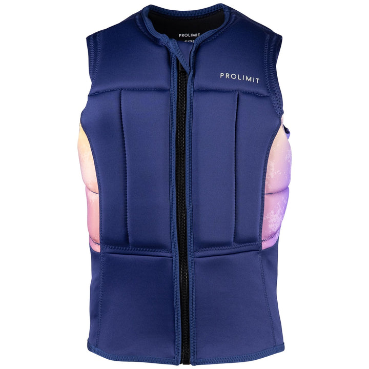 Prolimit Damen Impact Vest HP Fire Frontzip - Blue/Peach