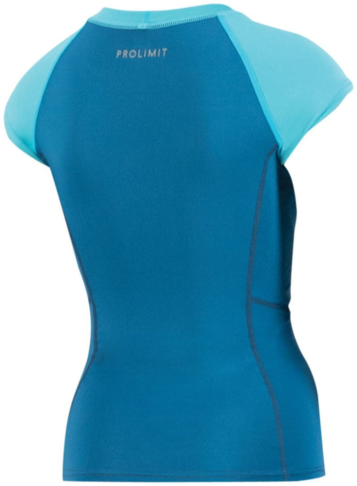 Prolimit Damen Lycra Rashguard Pure Girl - Blue/Turqoise