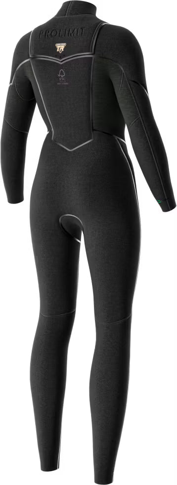Prolimit Damen Neoprenanzug Pure Girl Oxygen Steamer 6/4 Freezip - Black