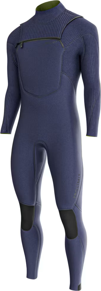 Prolimit Herren Neoprenanzug Predator Steamer 3/2mm Freezip - Blue